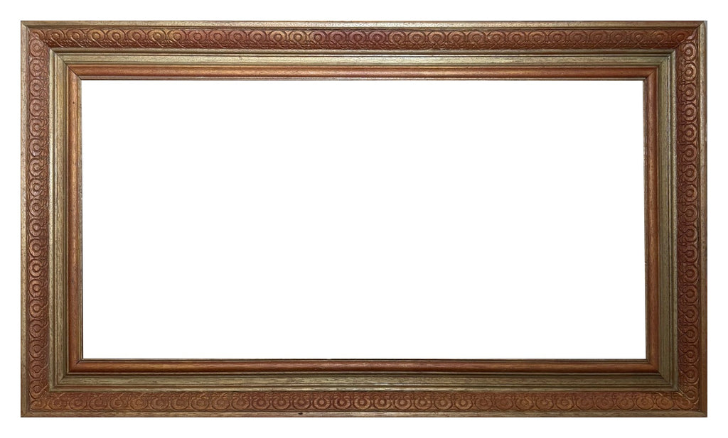 Lot 1036 Large Vintage Carved Gilt Wood Picture Frame, Empty