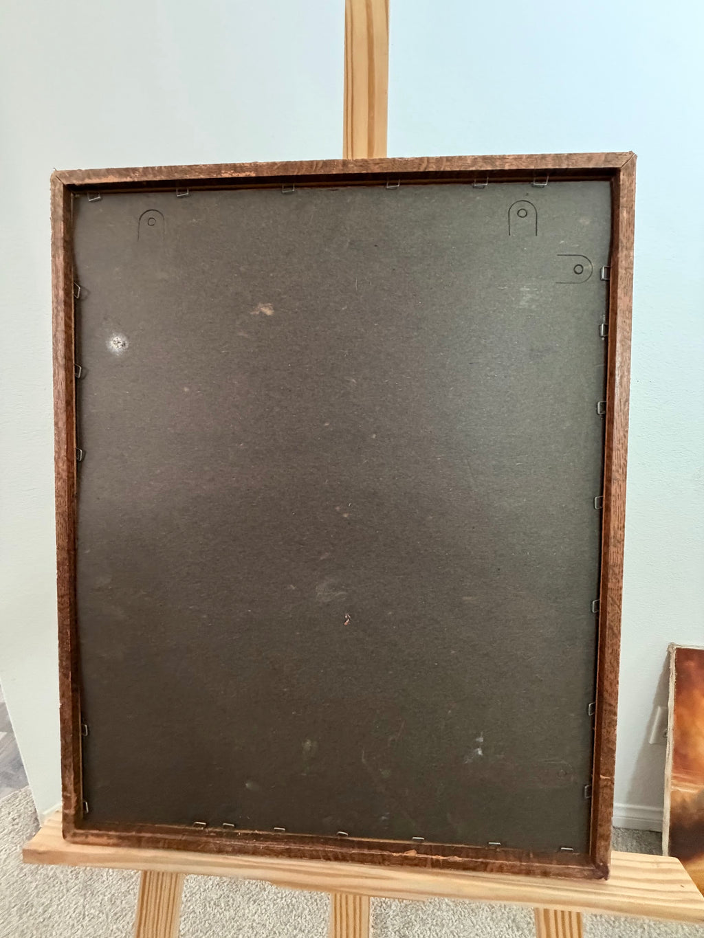 Capacitor Frogs Art, Two Frogs Built from Vintage Electronic Components, Framed